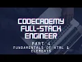 Codecademy Full-Stack Engineer - Part 4