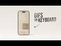How to Get Gifs on iPhone Keyboard tutorial