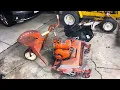 1958 Jacobsen Estate 24 reel mower first test drive