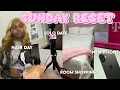 SUNDAY RESET New hair Room Shopping Piercings New phone More