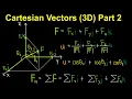 Cartesian Vectors 3D Part 2 Tagalog