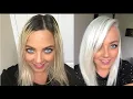 HOW TO DIY ICY WHITE PLATINUM BLONDE NO DAMAGE USING OLAPLEX