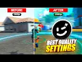 How to Enhance Quality on Android Free Fire 4K ULTRA