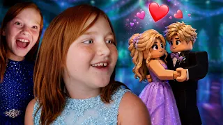 Best Friends GO TO PROM in Berry Avenue!! Adley Spins the Wheel PART 2 a crazy roblox night dancing