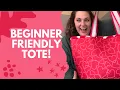 Valentine s Tote made from Dish Mats and Tea Towels YUP