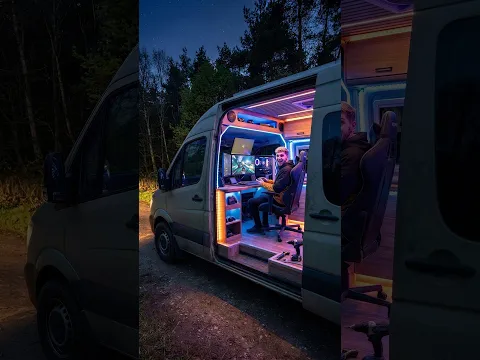 I Built a Gaming Camper Van
