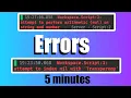 Errors 5 Minute Roblox Studio Scripting Tutorial Part 15