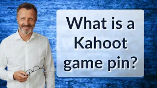 What is a Kahoot game pin