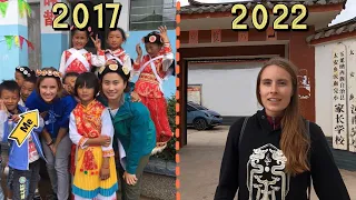 五年后重回我曾经执教过的中国村庄：这里有什么变化？