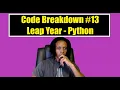 Code Breakdown - Codewars