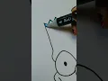 Drawing Bart Simpson Glitch Effect