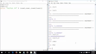 Python - S01E02 Variables and Calculations