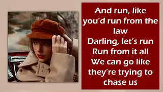 RUN - Taylor Swift ft Ed Sheeran Taylor s Version From The Vault