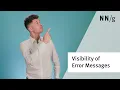 How to Increase the Visibility of Error Messages