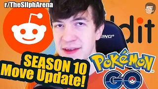 I m DISAPPOINTED Overall Reddit Reacts to Season 10 Move Buffs in Pokemon Go