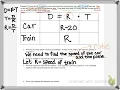 Uniform motion problems with rational equations 1 of 2