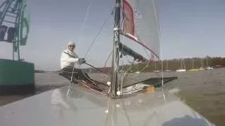funNstuff Onboard footage from Ians last race in his Blaze dinghy