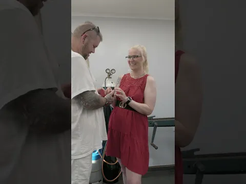 She said yes!