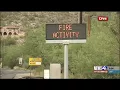 Mt Lemmon fire