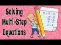 Solving Multi-Step Equations the Easy Way 8 EE C 7