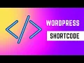 Create Custom WordPress Shortcode for Beginners