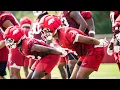 Arkansas Razorbacks 2026 Fall Camp Practice 9