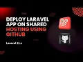 Deploy Laravel App on Namecheap Shared Hosting Using GitHub Step-by-Step Tutorial 2024