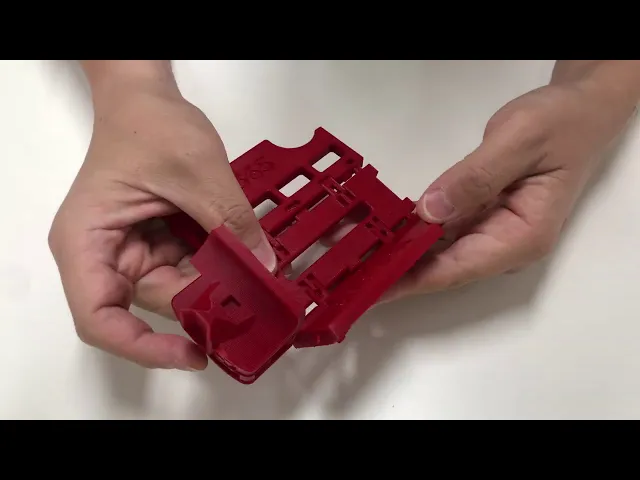 Foldable AEC-Regent 3 Red bus Double decker -1937 video thumbnail