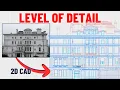 The Blueprint to Perfect 2D Surveys Why Level of Detail Matters