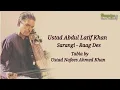 Download Lagu Ustad Abdul Latif Khan | Sarangi Recital | Raag Des | Classical | Instrumental