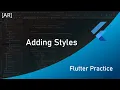 Flutter Practice Adding Styles Checkboxes