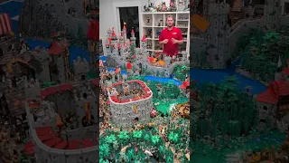 5 Million LEGO Pieces! Castle Display by intenss_bricks