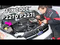 CODE P2270 P2271 O2 SENSOR SIGNAL BIASED STUCK CHECK ENGINE LIGHT FORD C-MAX FORD FUSION LINCOLN MKZ