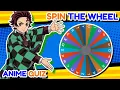 SPIN THE WHEEL AND NAME 3 CHARACTERS IN EVERY LETTER Anime Quiz brainitquiz