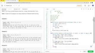 Leetcode 2811 Check if it is Possible to Split Array