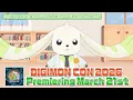 DIGIMONCON2026 Teaser March 21th 4 30PM 30PM EST Digimon YouTube Channel