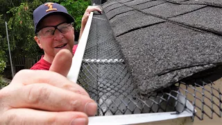 How to Install a Gutter Guard Easy 5 DIY