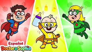 Superhéroes Saludables | Comida Saludable para Niños | Canciones Infantiles | Doctora Sophia Español