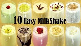 Download 10 Easy Milkshake Recipe – How to Make Milkshake at Home MP3