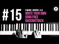 Download Lagu #15 Write Your Own Song Free Backingtrack