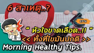 อะไรคือสาเหตุที่ทำให้หัวใจขาดเลือด แม้ระดับไขมันและคอเลสเตอรอลจะปกติ?