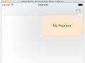 How to make an iPad style popover for iPhone using Xcode7 and Swift
