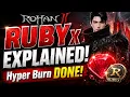 R O H A N 2 RUBYx EXPLAINED RUBY Hyper Burn DONE ROHANomics Full Guide