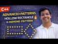 Advanced Patterns in C Hollow Rectangle Diamond Pattern Explained