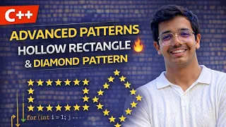 Advanced Patterns in C Hollow Rectangle Diamond Pattern Explained