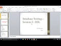 Database Testing SQL Tutorial For Beginners - Session 3