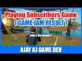 GAME JAM RESULT Playing Subscribers Game Game Development in Tamil Unity Tutorials in Tamil