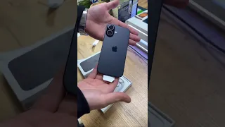 Unboxing Iphone 16 Black Plain Aasif 333 