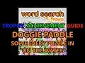 Doggie Paddle All 12 On The Water Solutions Word Search By POWGI