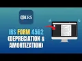 IRS FORM 4562 DEPRECIATION AMORTIZATION - HOW TO FILE